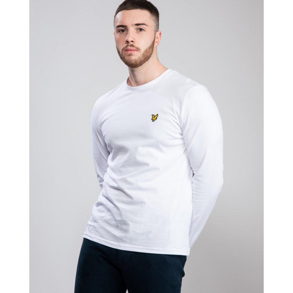 Herren Langarm T-Shirt mit Rundhalsausschnitt