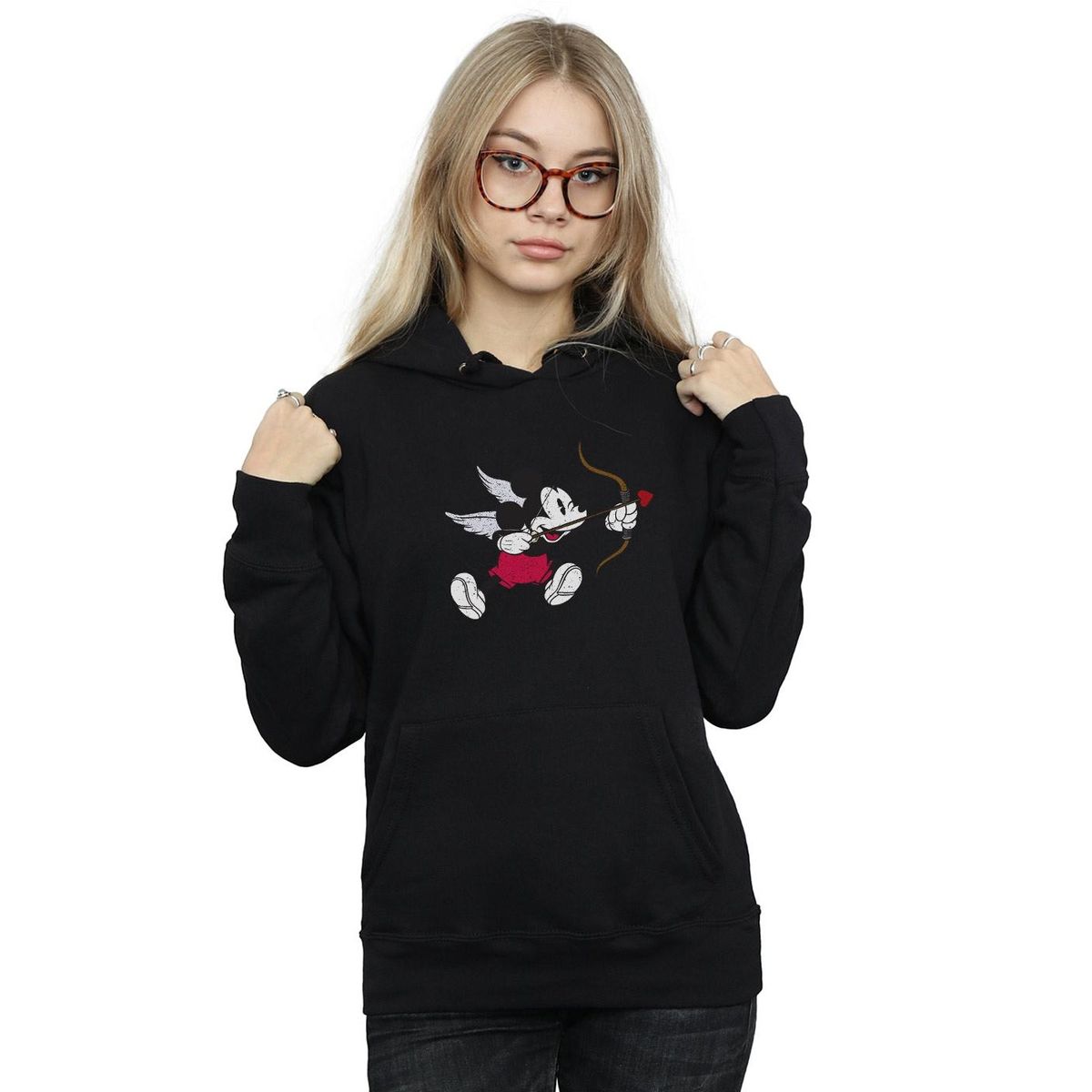 Mickey Maus Cupido Grafik-Kapuzenpullover