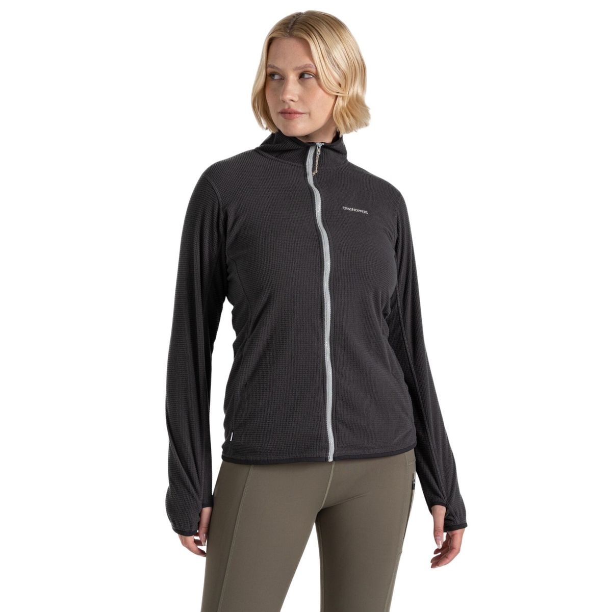 Craghoppers - "Anya" Fleecejacke für Damen (Holzkohle)