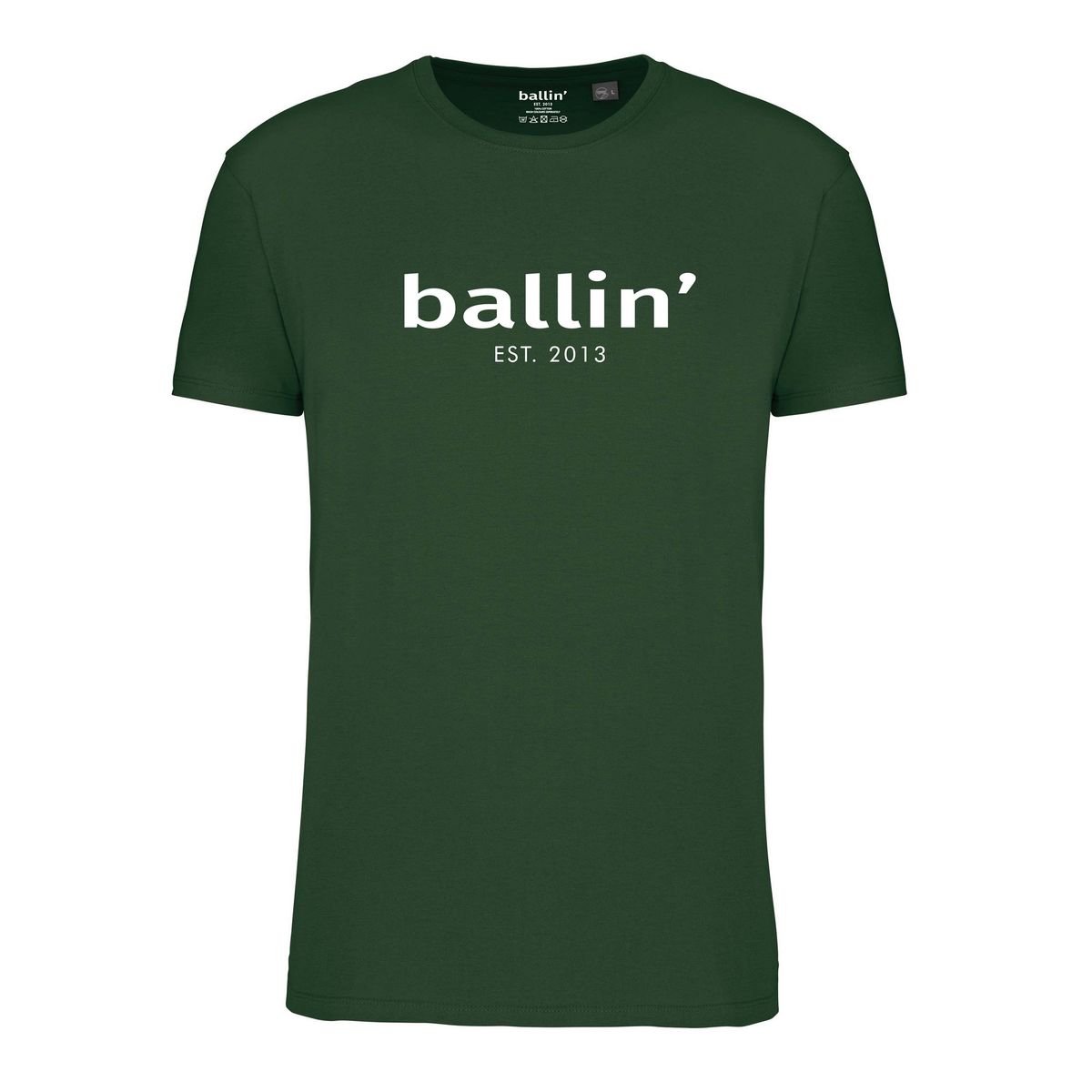 Klassisches T-Shirt mit Rundhalsausschnitt
