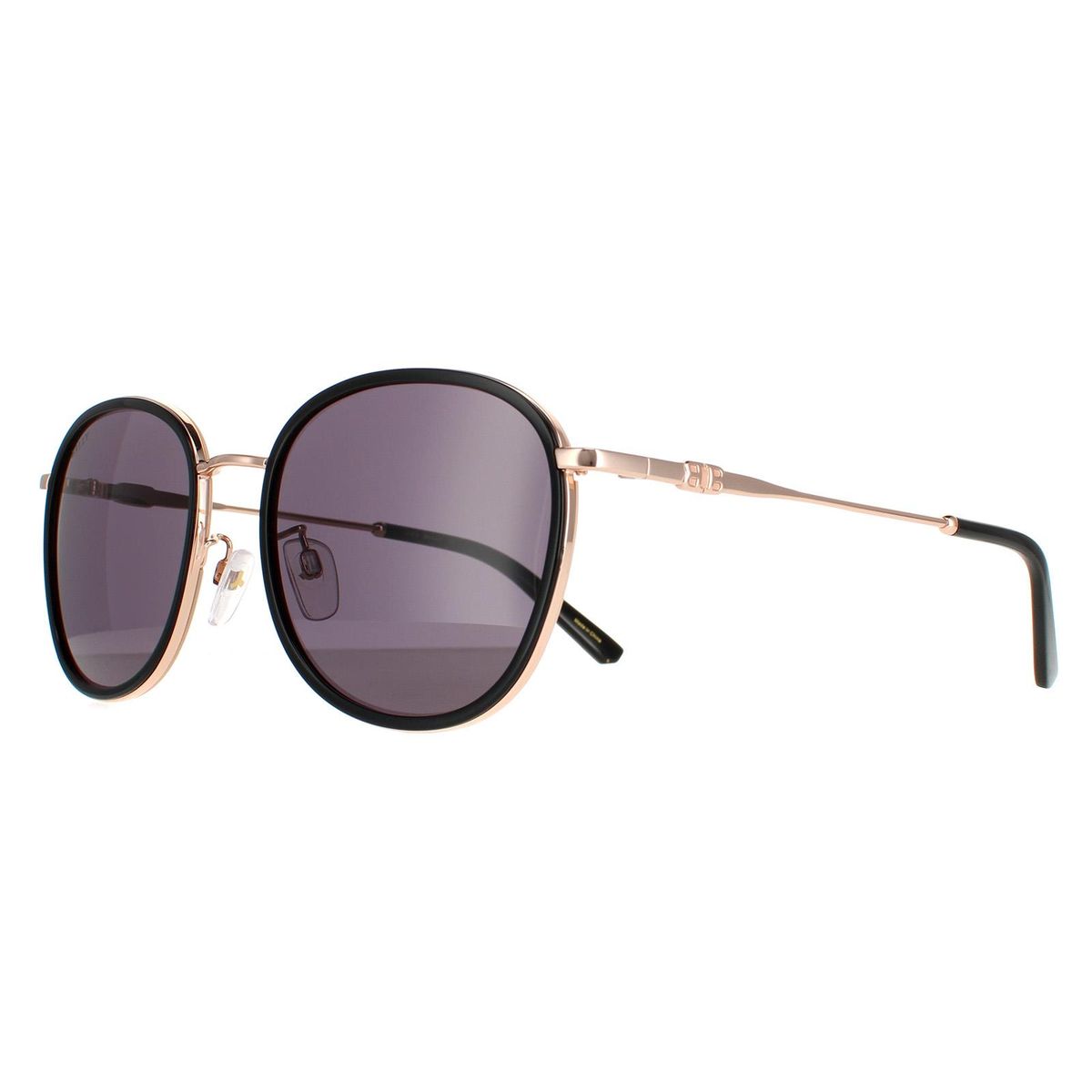 Elegante runde Metallsonnenbrille