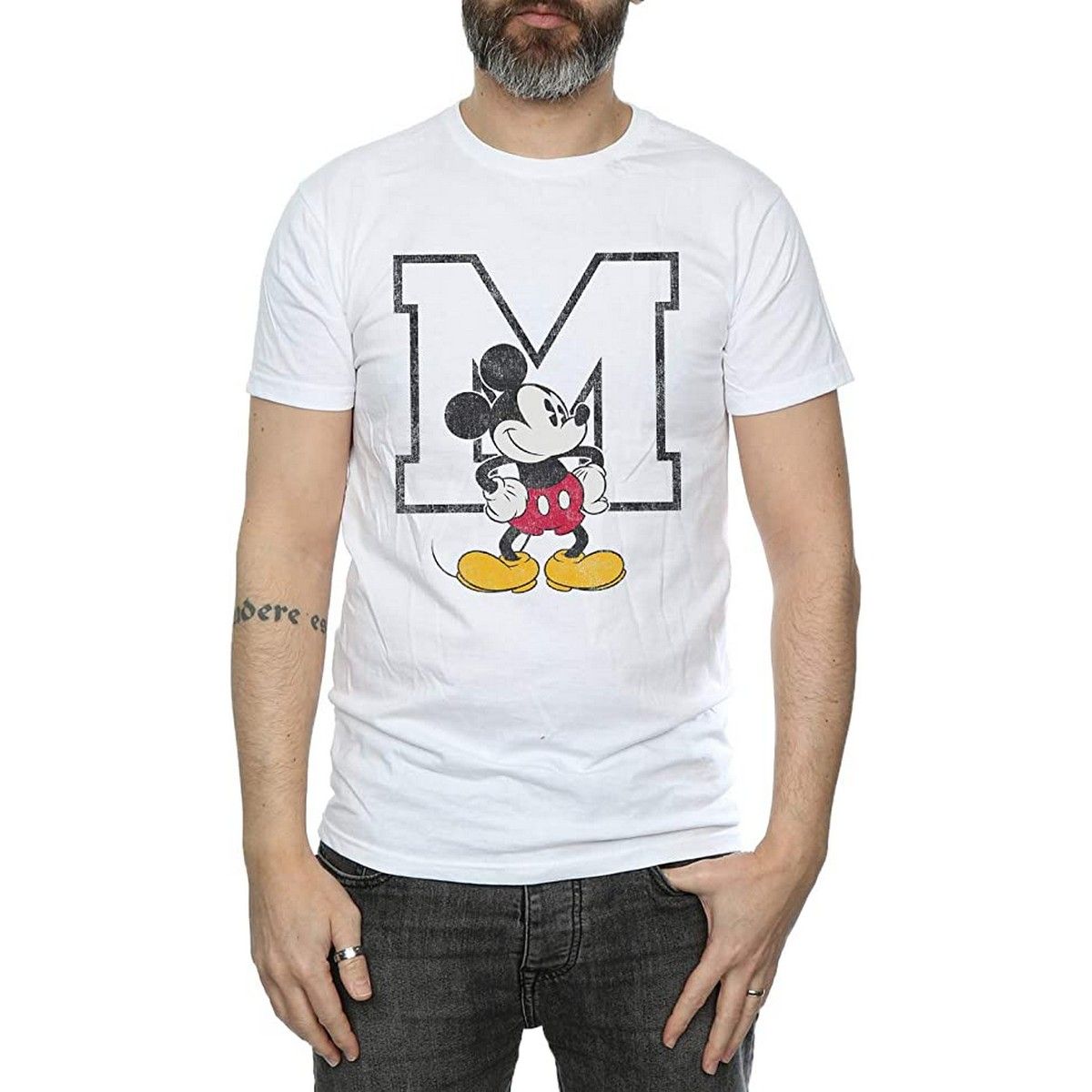 Klassisches Mickey Mouse Grafik T-Shirt