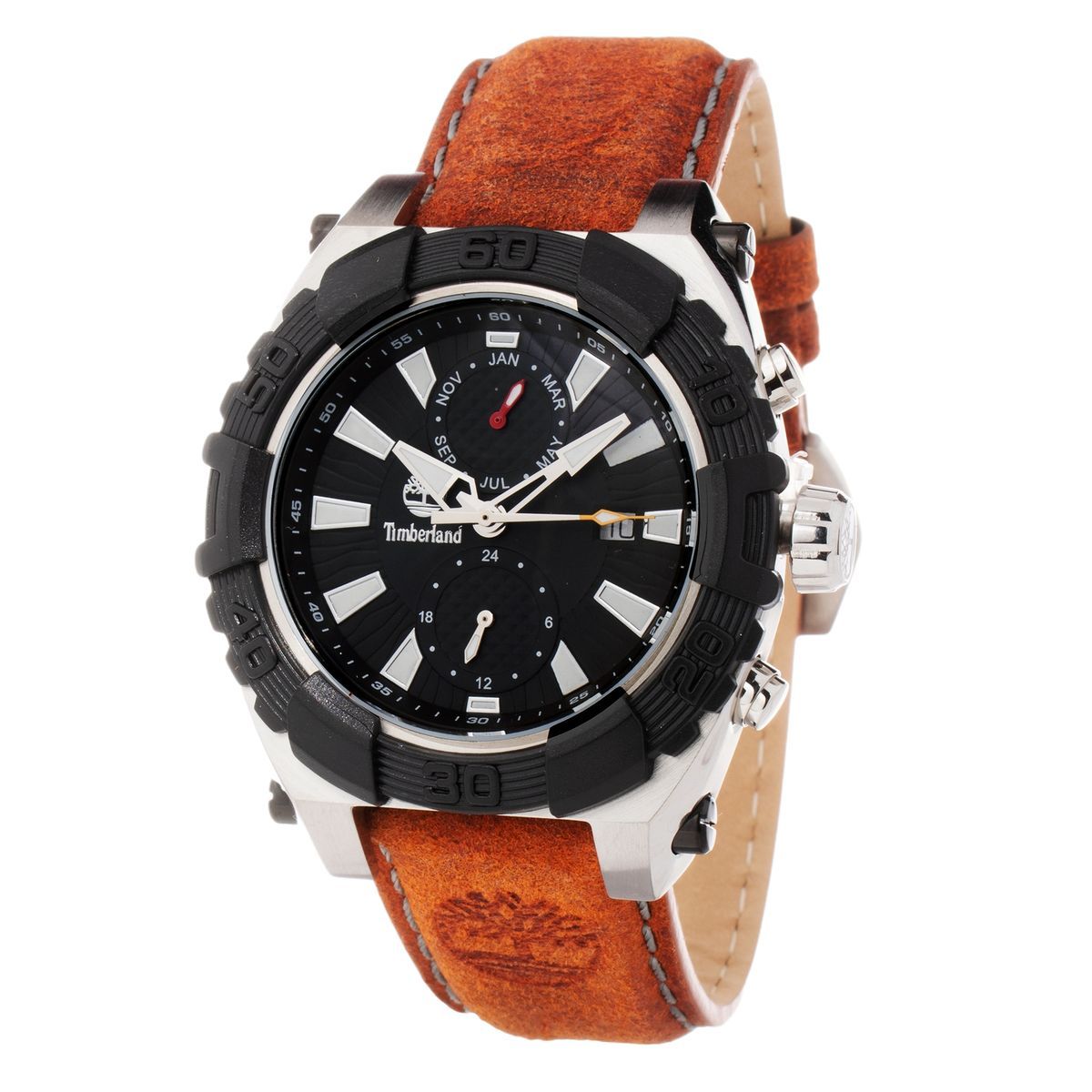 Herren robuste analoge Monatsdatums-Uhr