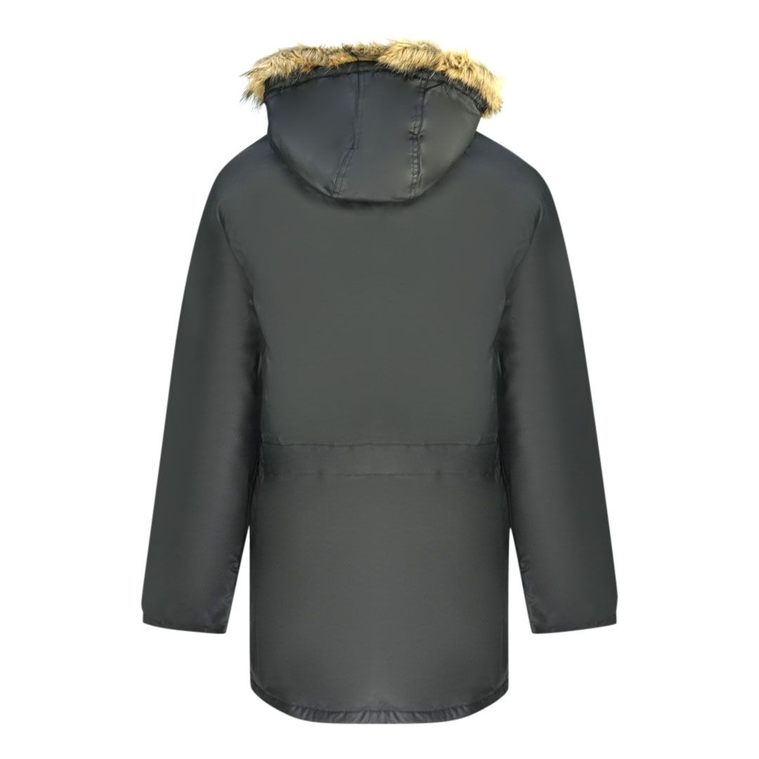 Wattierter Parka mit Kapuze