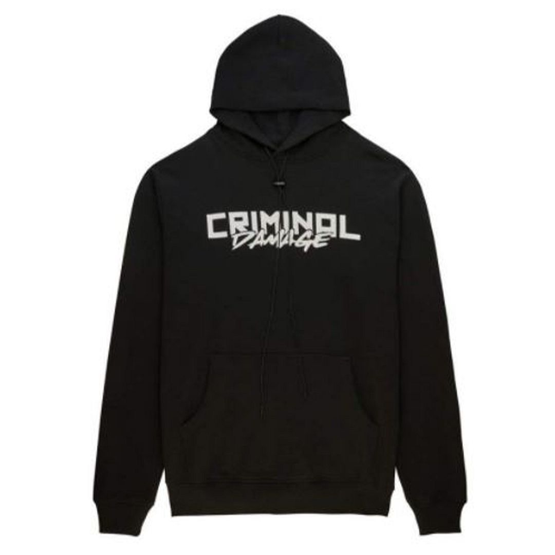 Lässiger Kapuzenpullover mit Grafikprint
