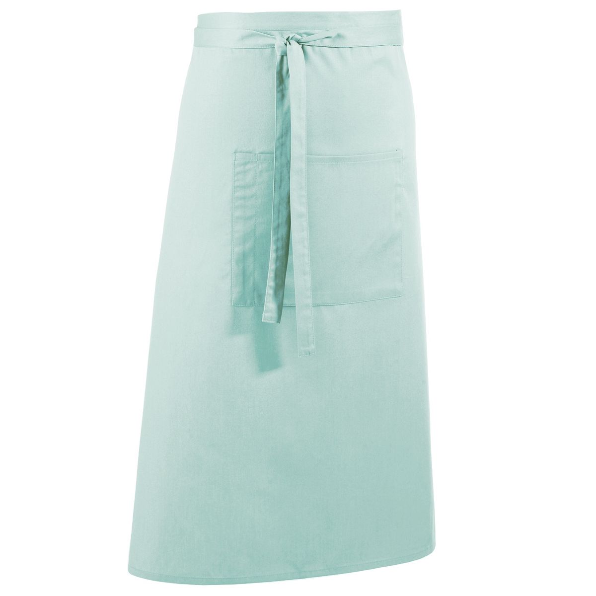 Unisex Aqua Lange Bar Schürze