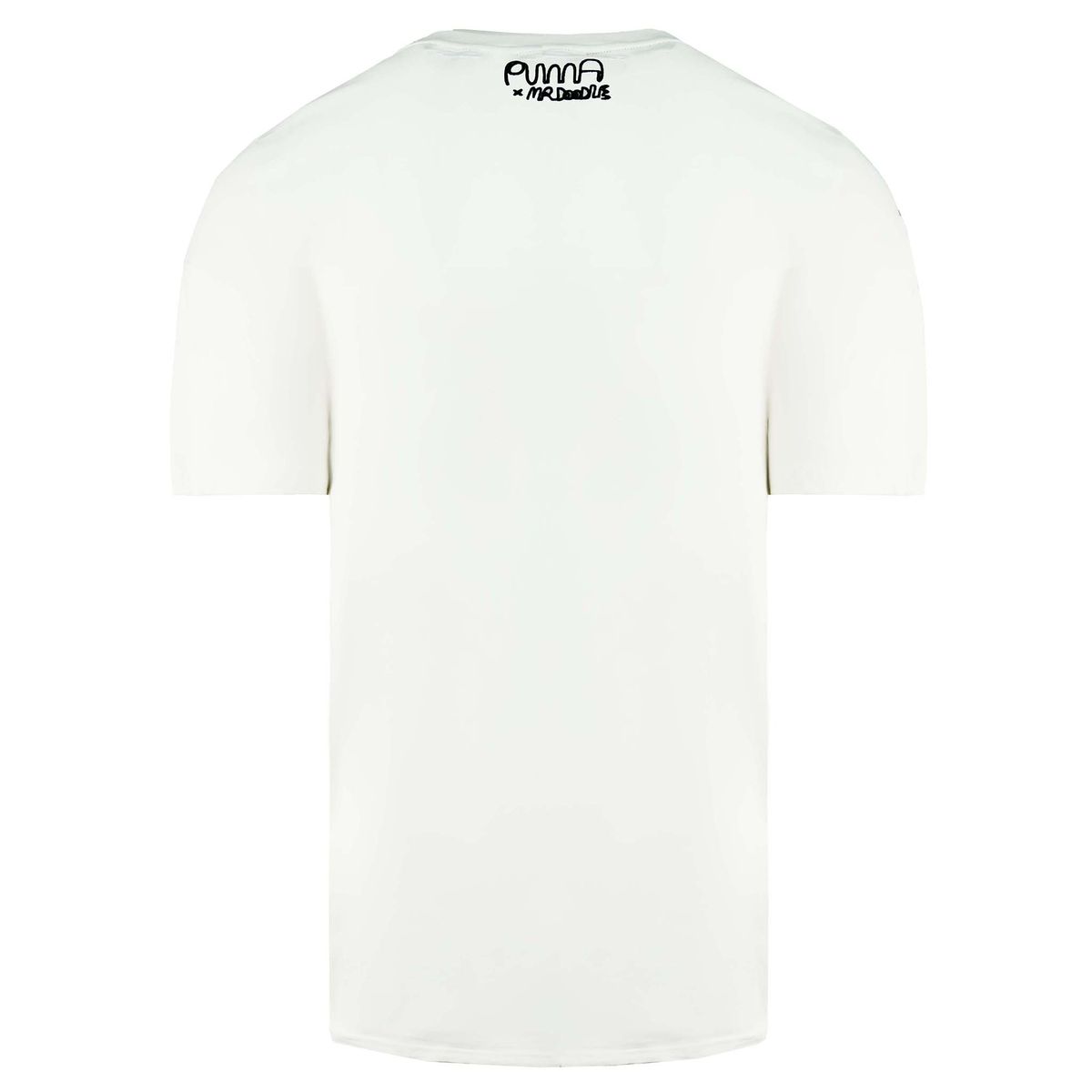 Artistik Doodle Grafik Rundhalsshirt