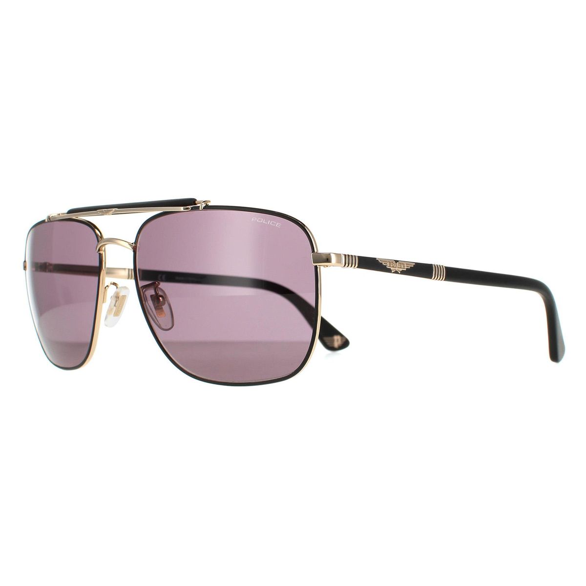 Moderne Pilotenbrille mit Doppelsteg