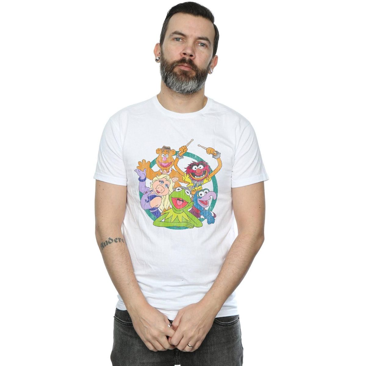Vintage Muppets Grafik-Jersey-T-Shirt