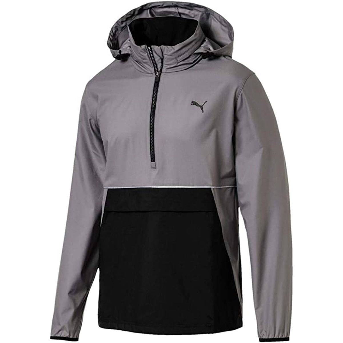 Retro Colorblock Anorak Jacke