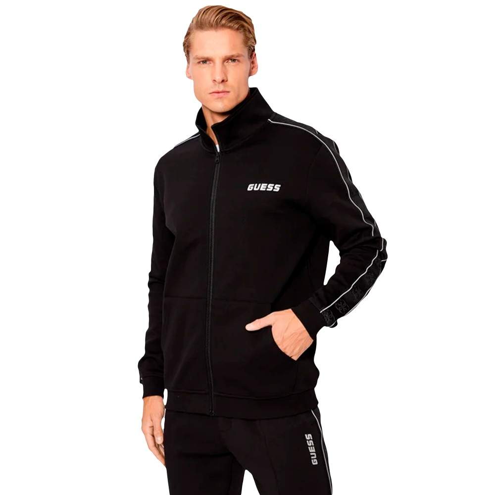 Lässige Herren Track Jacket mit Reißverschluss