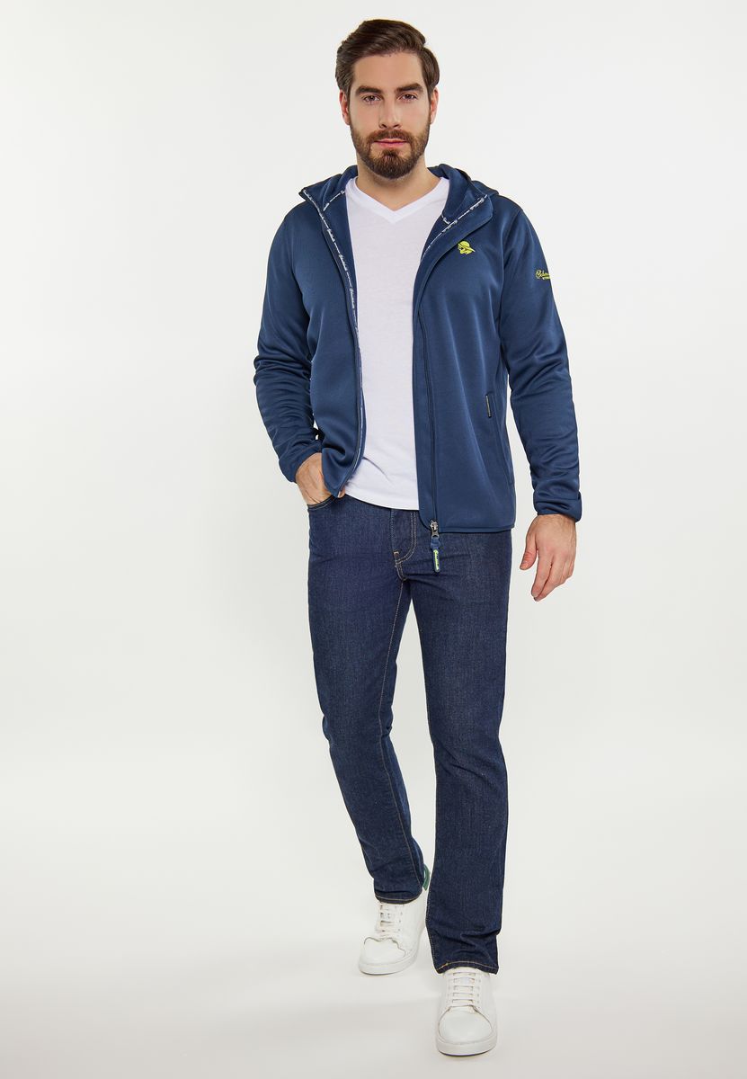 Kapuzen-Übergangsjacke mit Reißverschluss