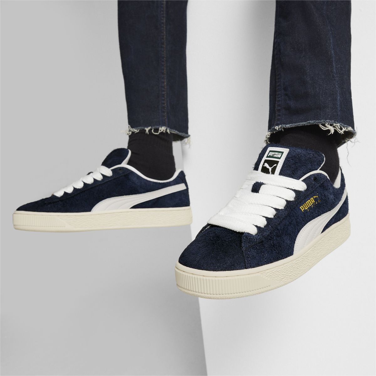 Retro-Inspirierte Suede XL Sneaker