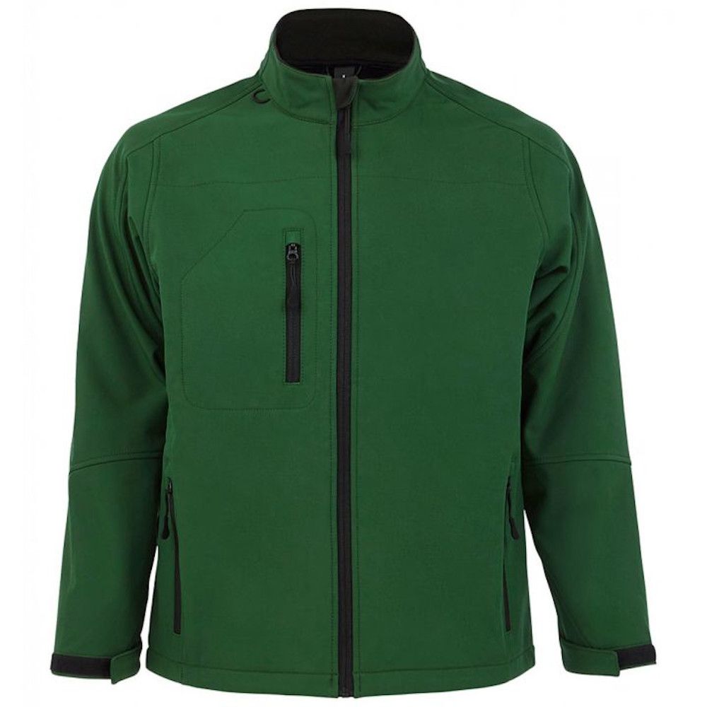 Relaxed Fit Softshell Outdoor Jacke