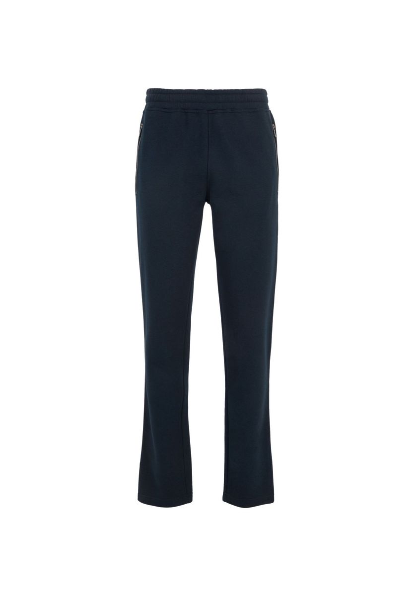 Herren Jogginghose mit Reißverschlusstaschen, lockerer Sitz