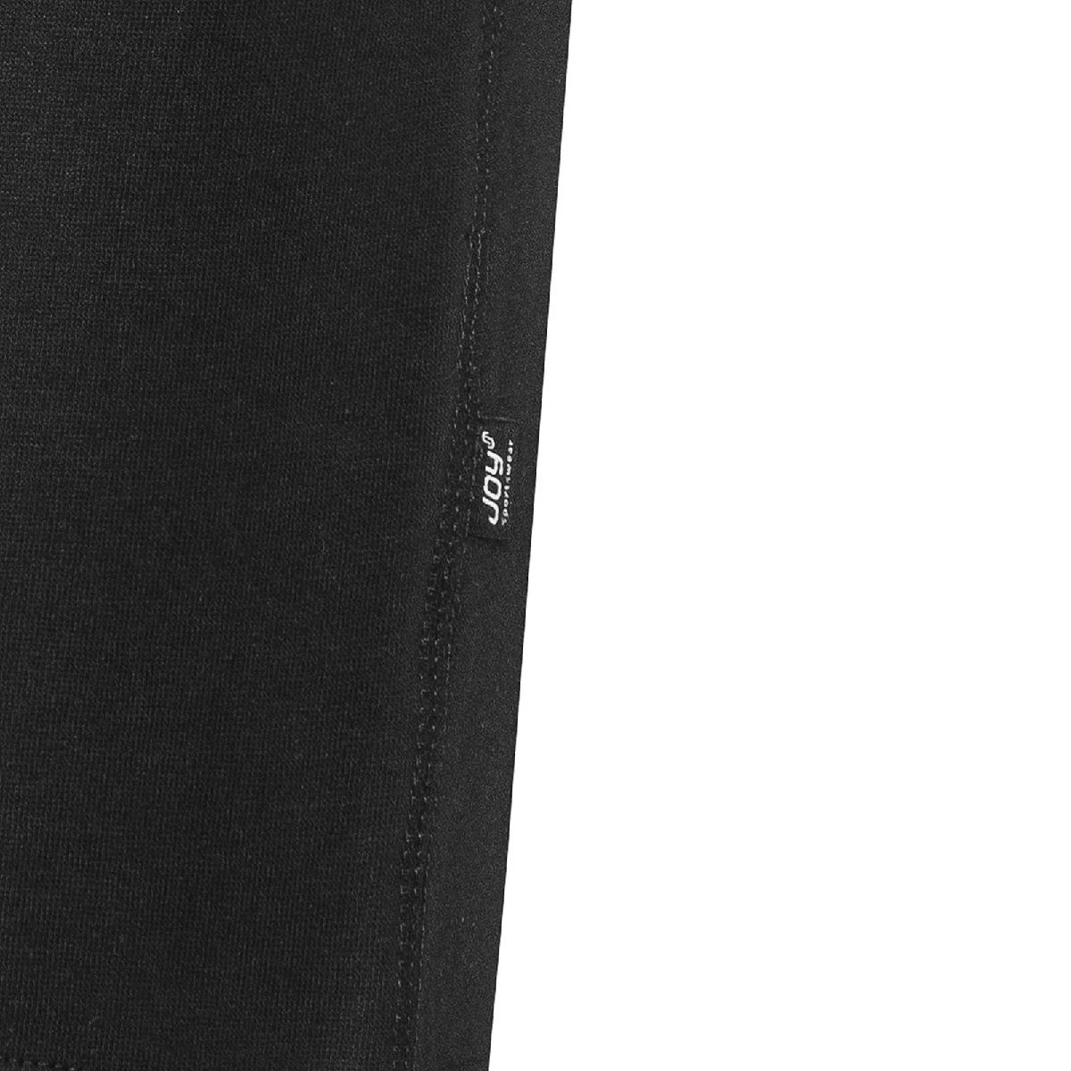 Sportliche schwarze Herren-Jogginghose mit Reißverschluss