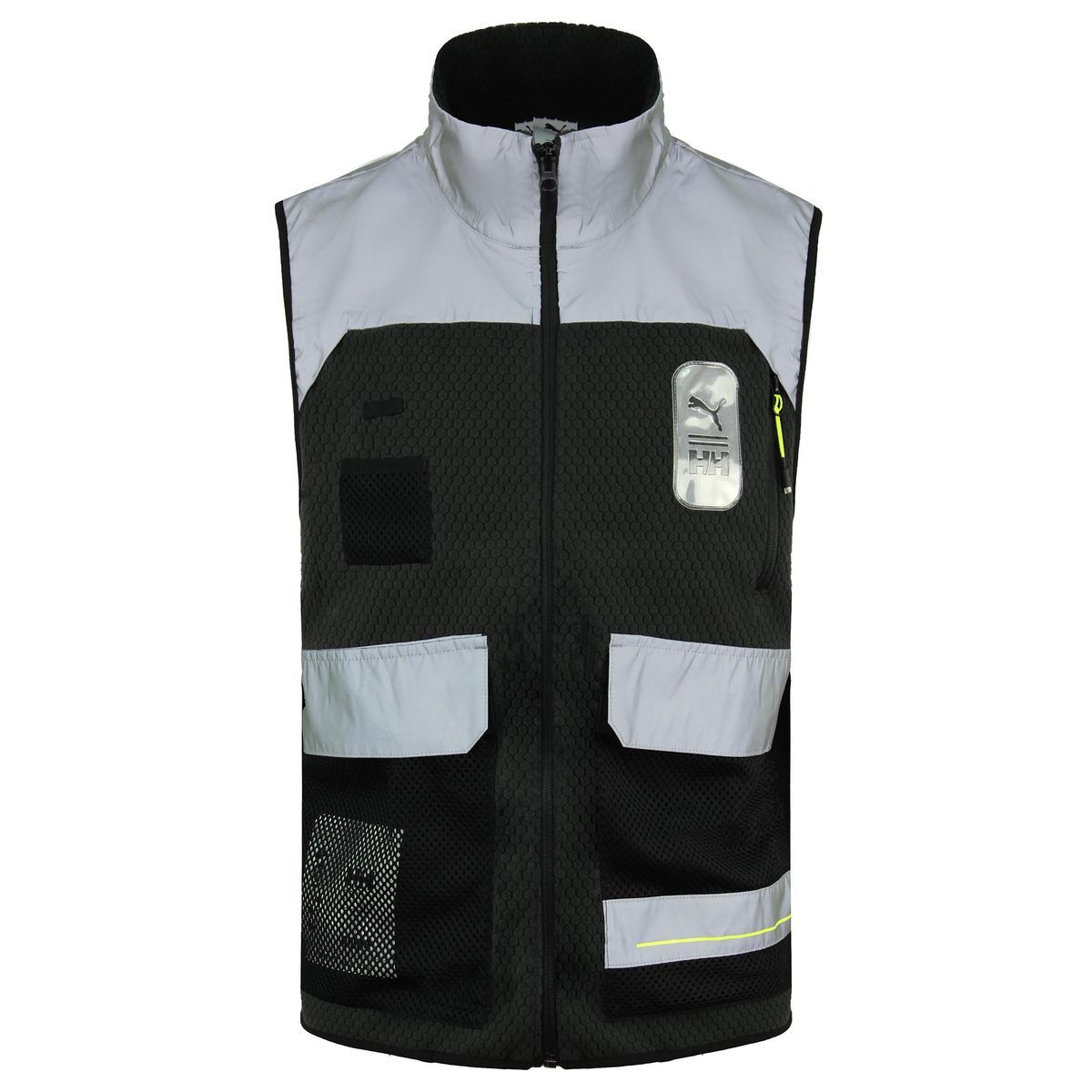 Reflektierende Fleece Utility Weste