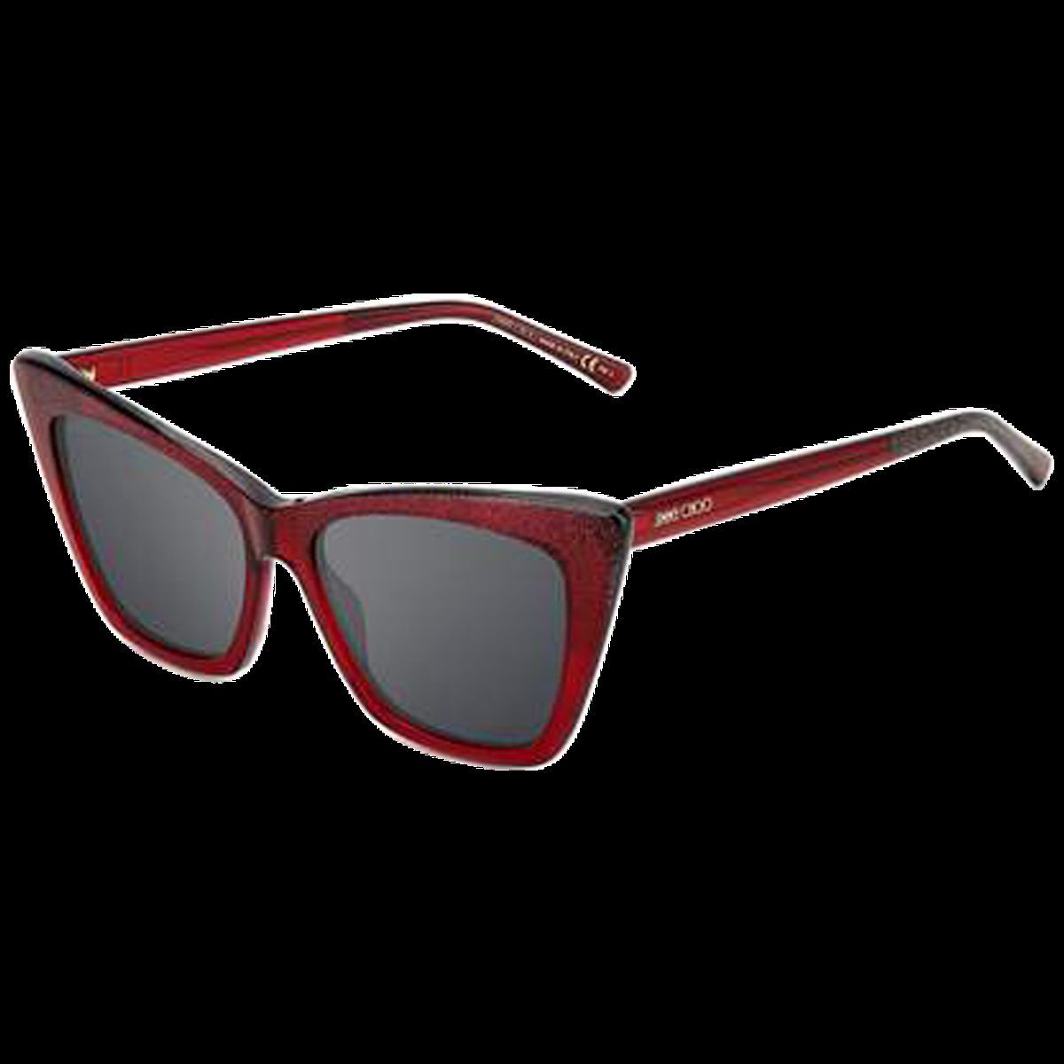 Rote Cat-Eye Sonnenbrille