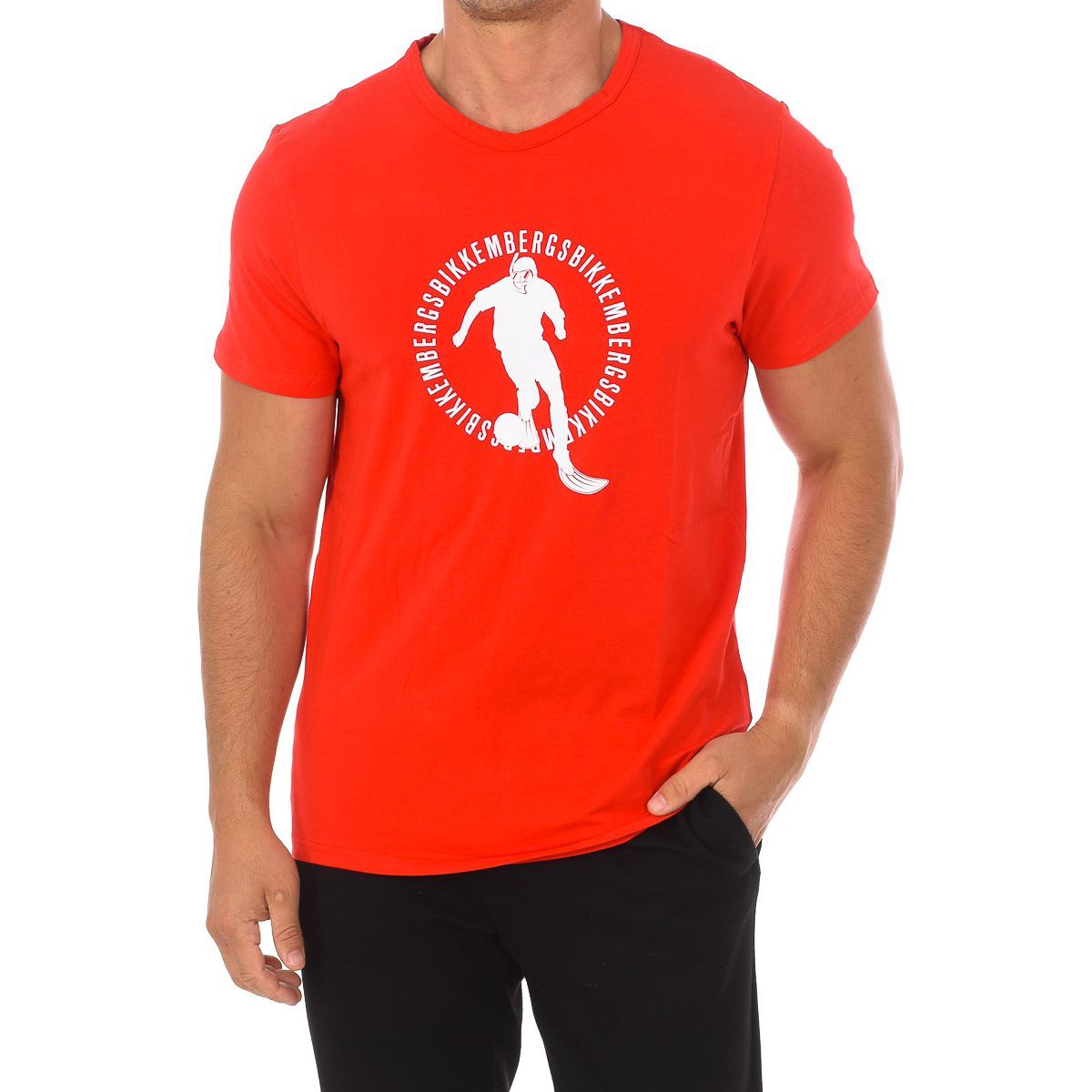 Herren Kurzarm T-Shirt mit Grafikprint