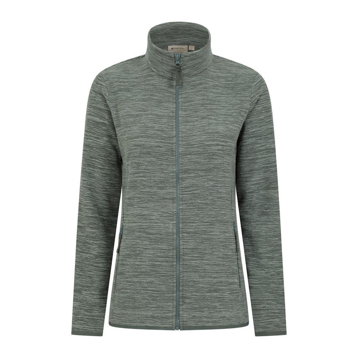 Mountain Warehouse - "Snowdon II" Fleecejacke Durchgehender Reißverschluss für Damen (Khakigrün)