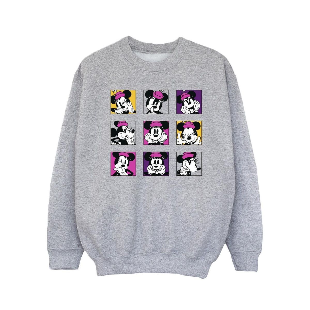 Minnie Maus Grafik Print Sweatshirt
