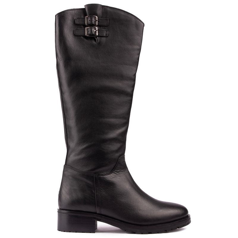 Elegante schwarze Kniehohe Stiefel