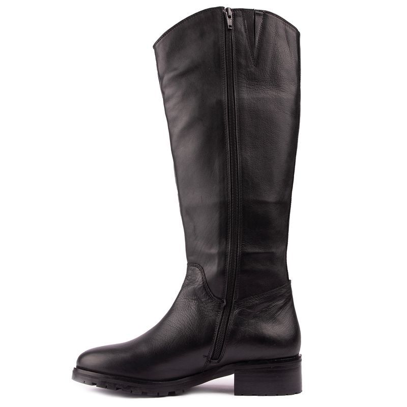 Elegante kniehohe Schnallenstiefel