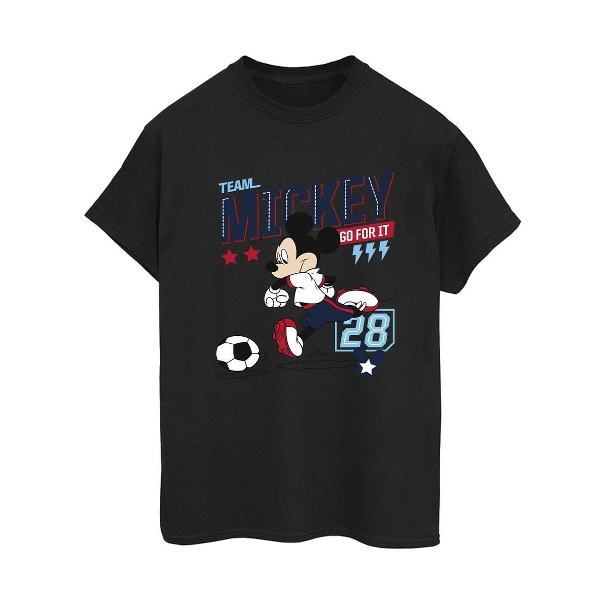 Mickey Maus Fußball Grafik T-Shirt