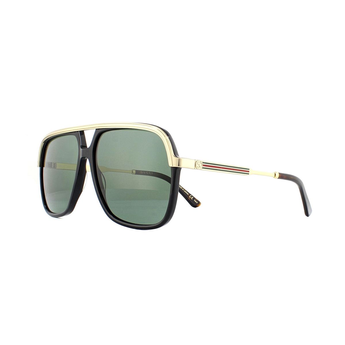 Oversized Aviator-Sonnenbrille mit Obersteg