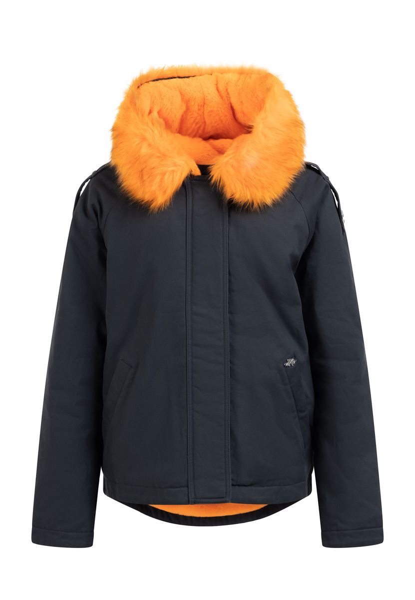 Mymo Winterjacke Damen Meeresorange