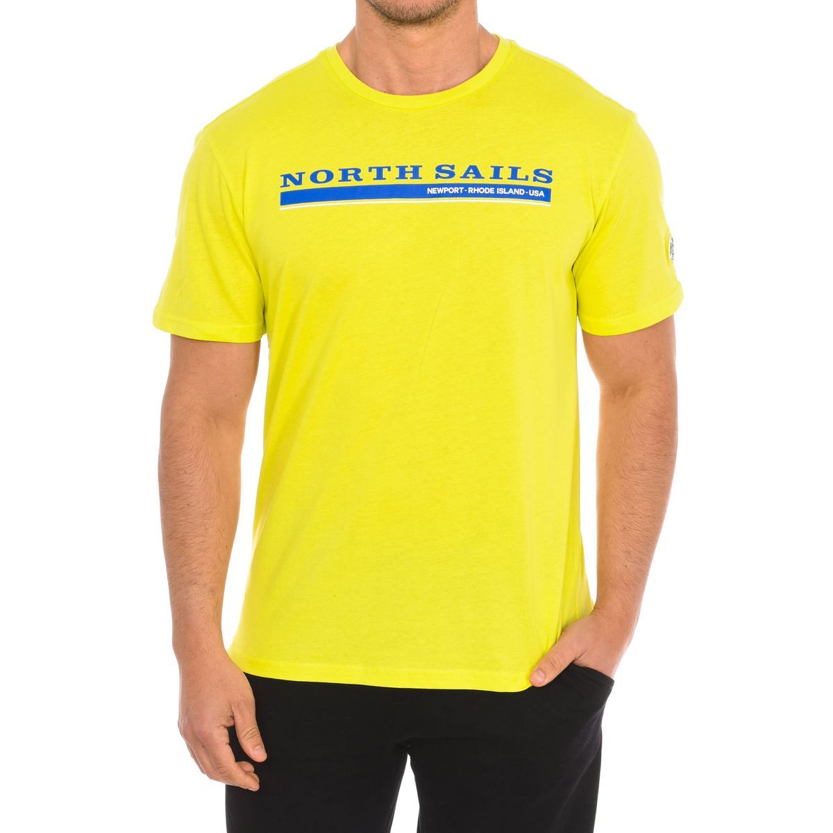 Lässiges T-Shirt mit Grafikprint aus Baumwolle