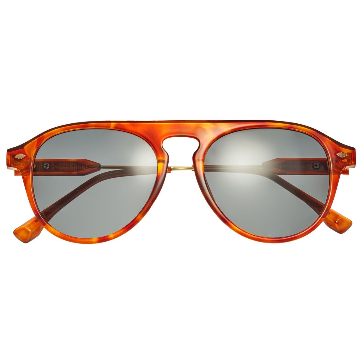 Polarisierte Sonnenbrille im Aviator-Stil