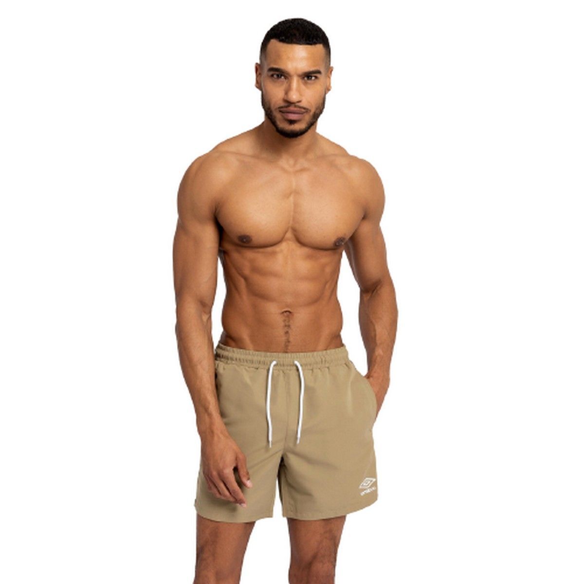 Herren Badehose Einfarbig
