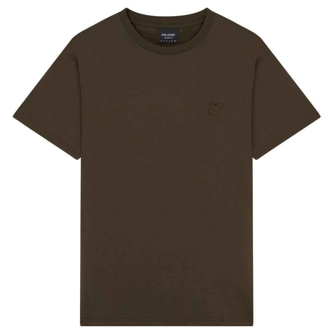 Klassisches Baumwoll-T-Shirt mit Rundhalsausschnitt