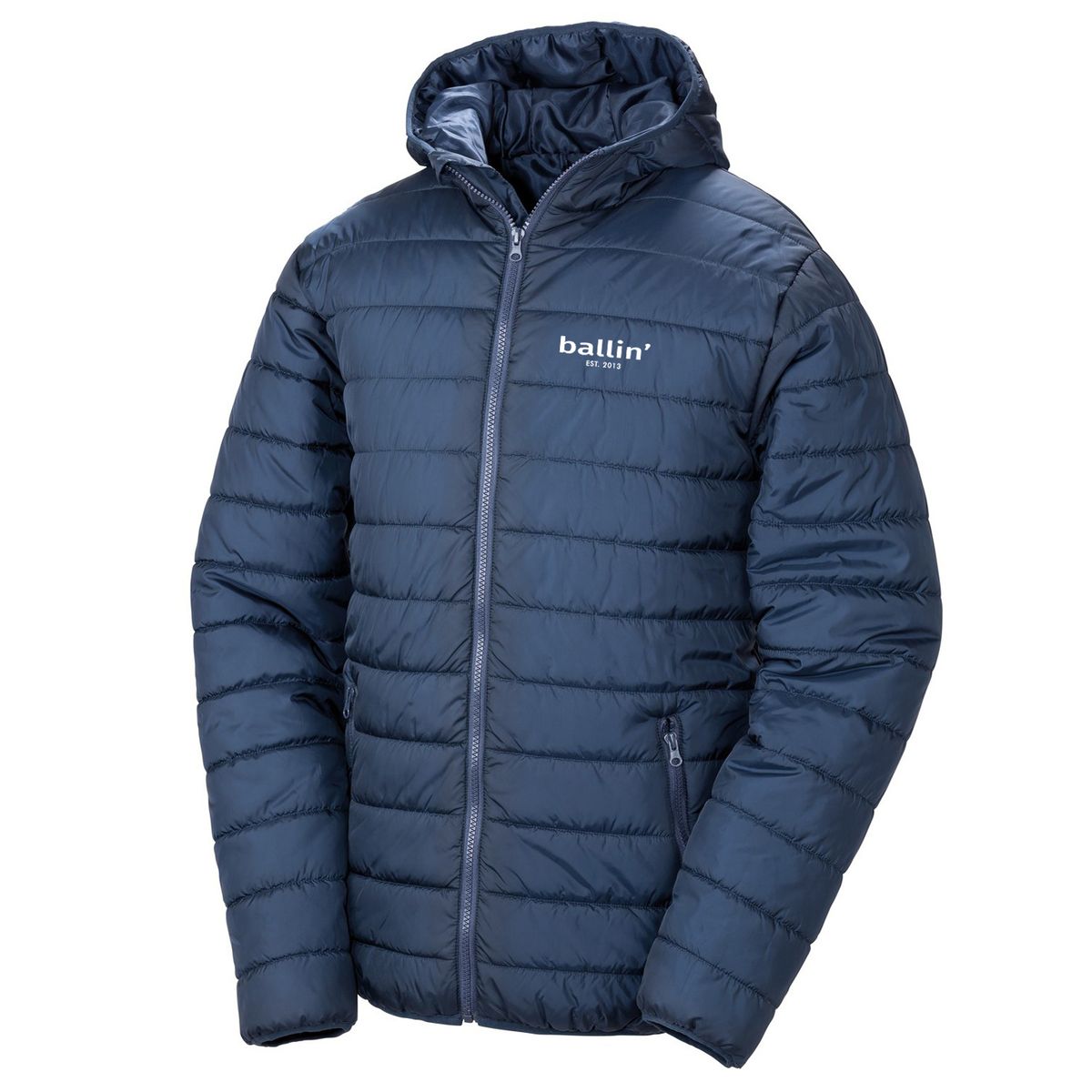 Leichte Steppjacke mit Kapuze