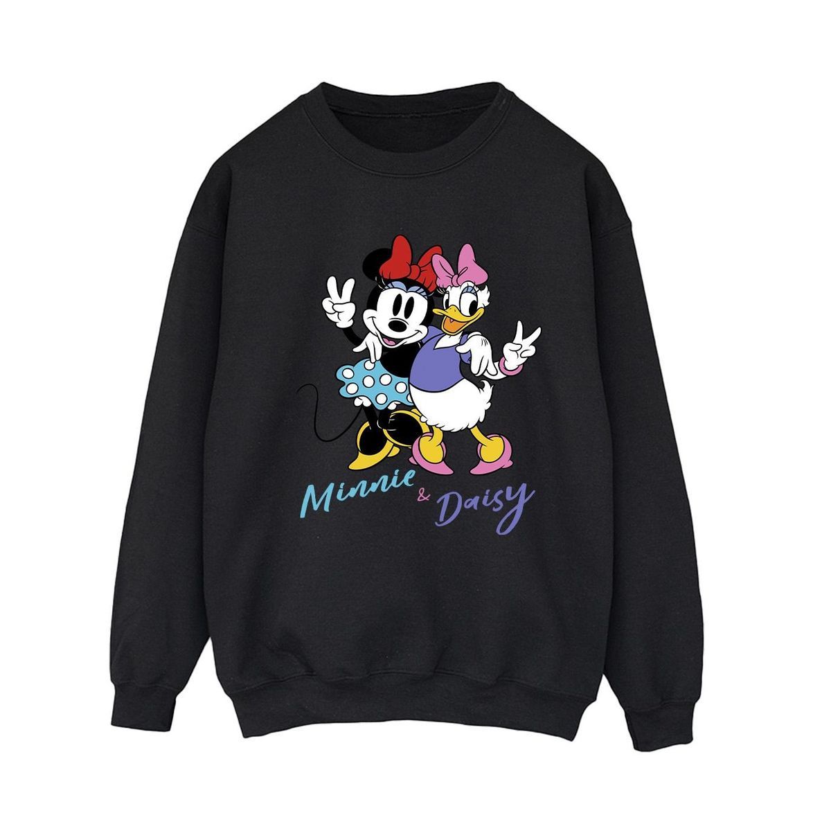 Minnie und Daisy Print Sweatshirt