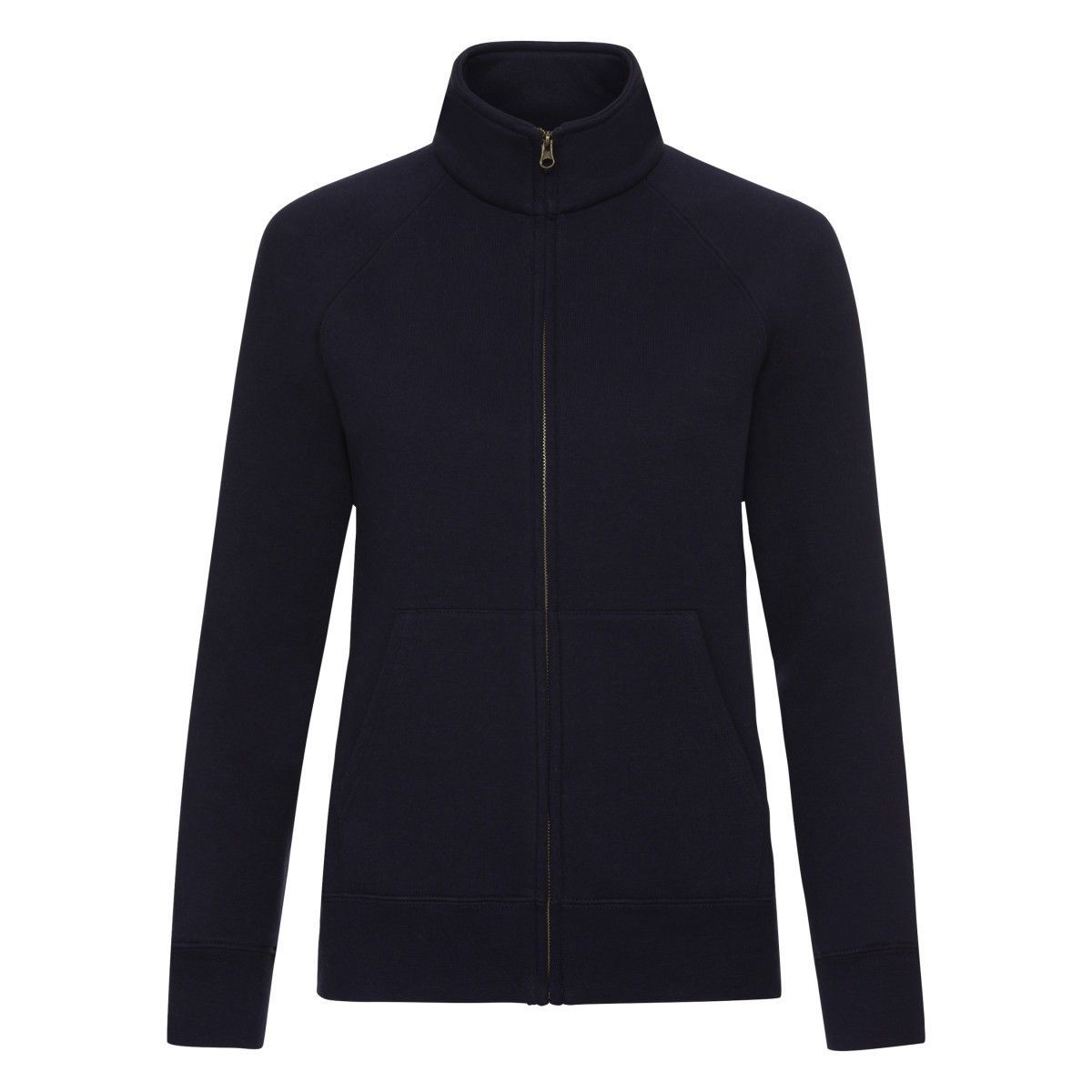Damen Strickjacke mit durchgehendem Reißverschluss