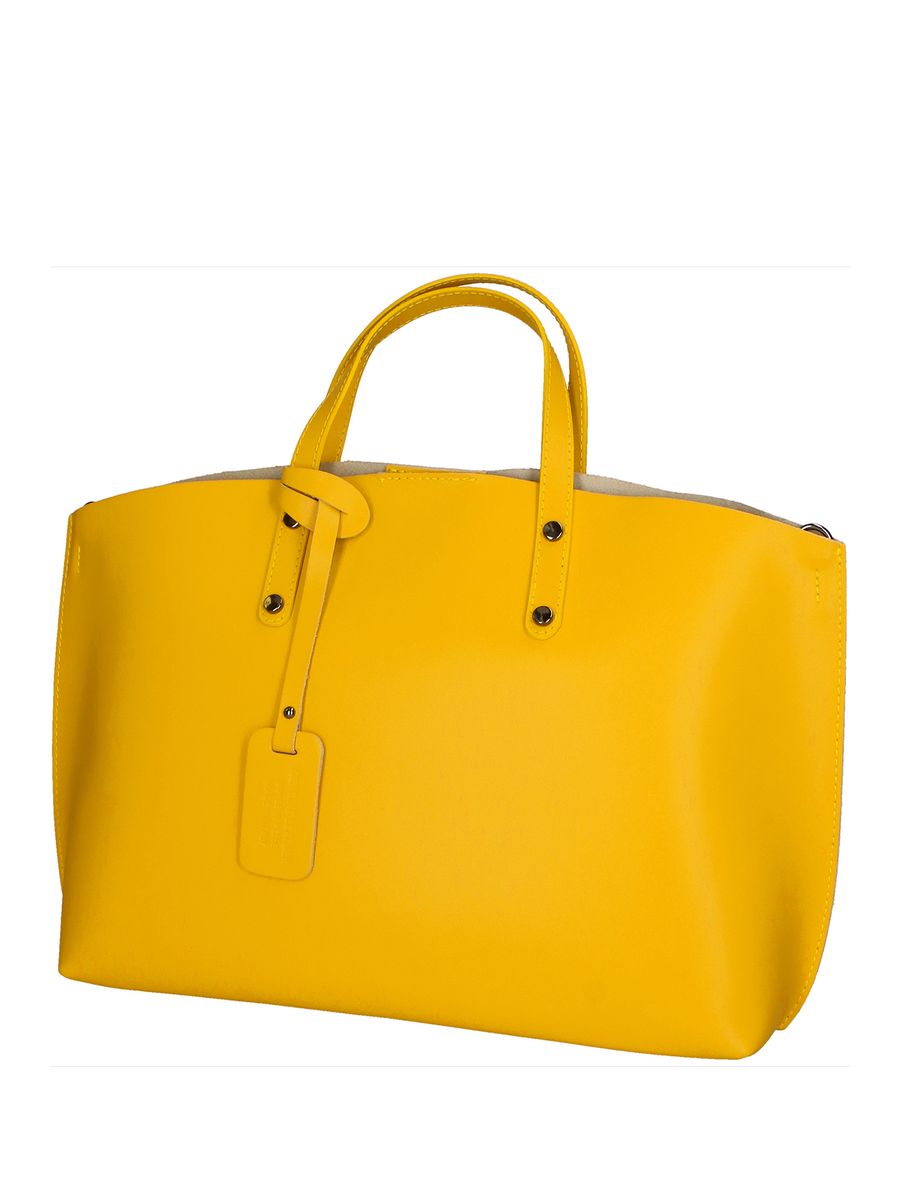 Minimalistischer Shopper aus Ruga-Leder