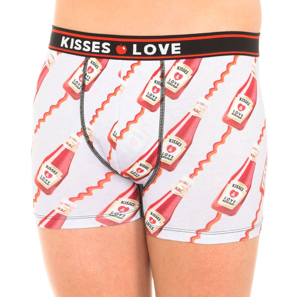 Boxershorts mit Ketchup-Muster