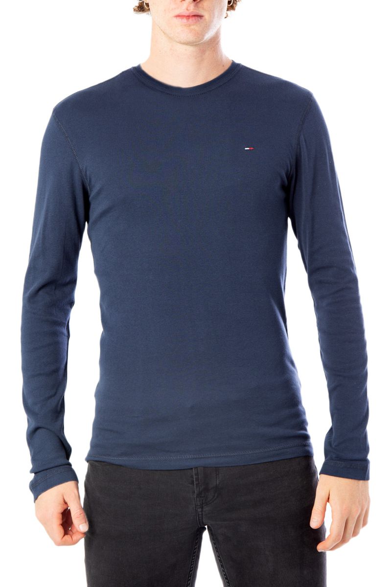 Herren Langarmshirt, einfarbig
