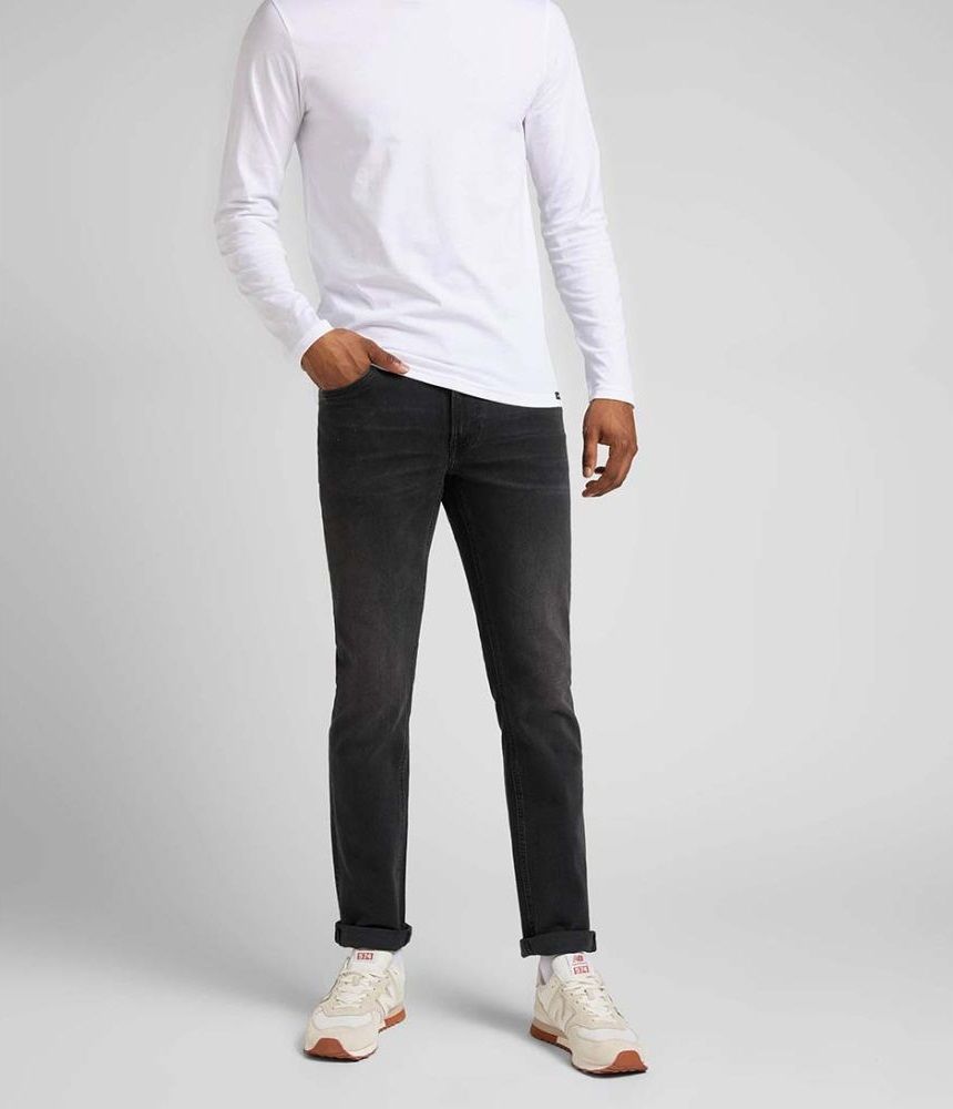 Herren Slim Fit Jeans in Schwarzwäsche