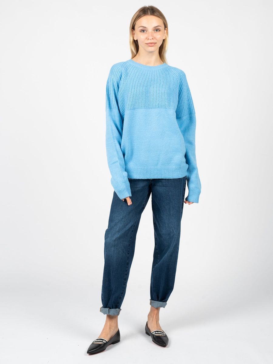 Lässiger Strickpullover mit Relaxed-Fit