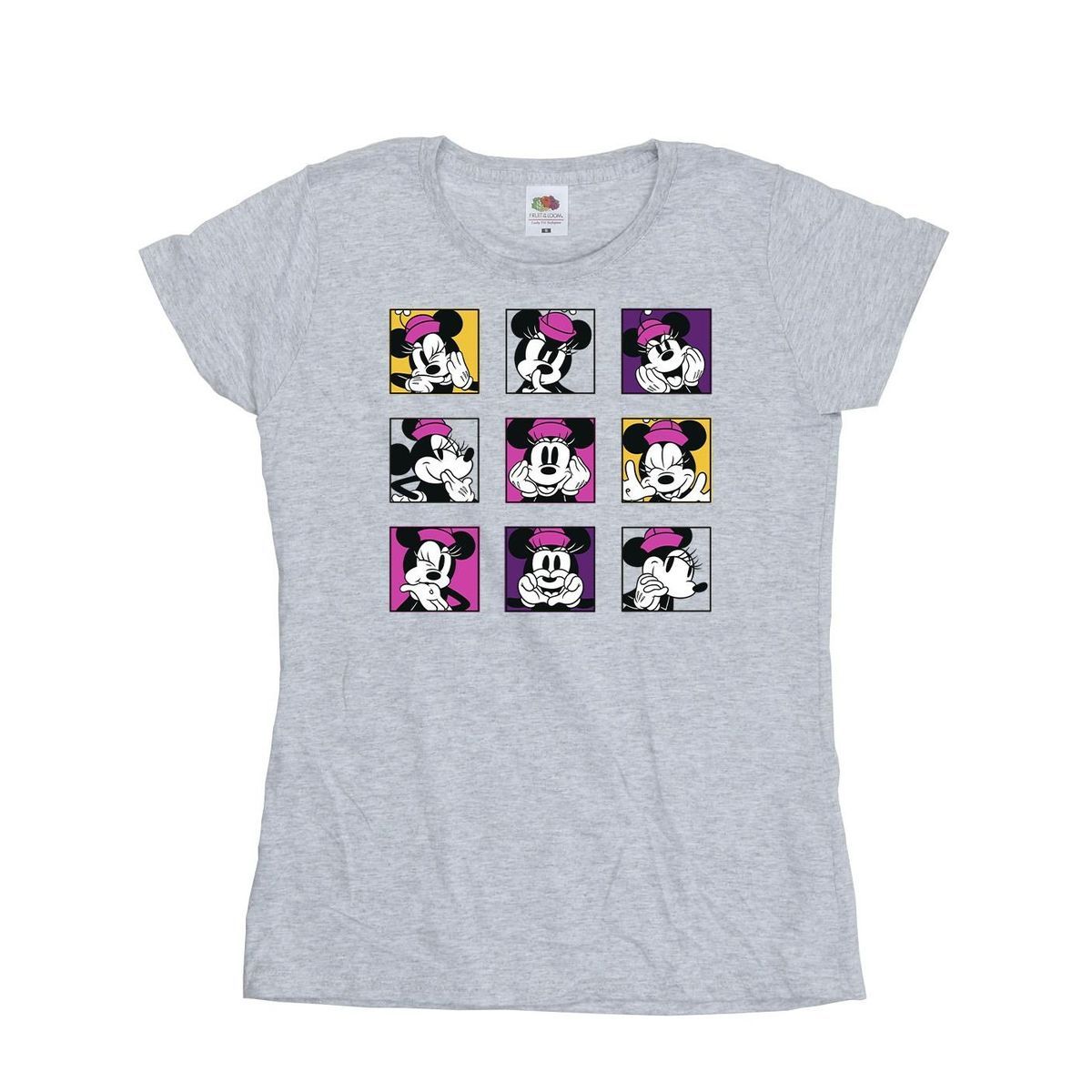 Minnie Mouse Cartoon Portrait T-Shirt