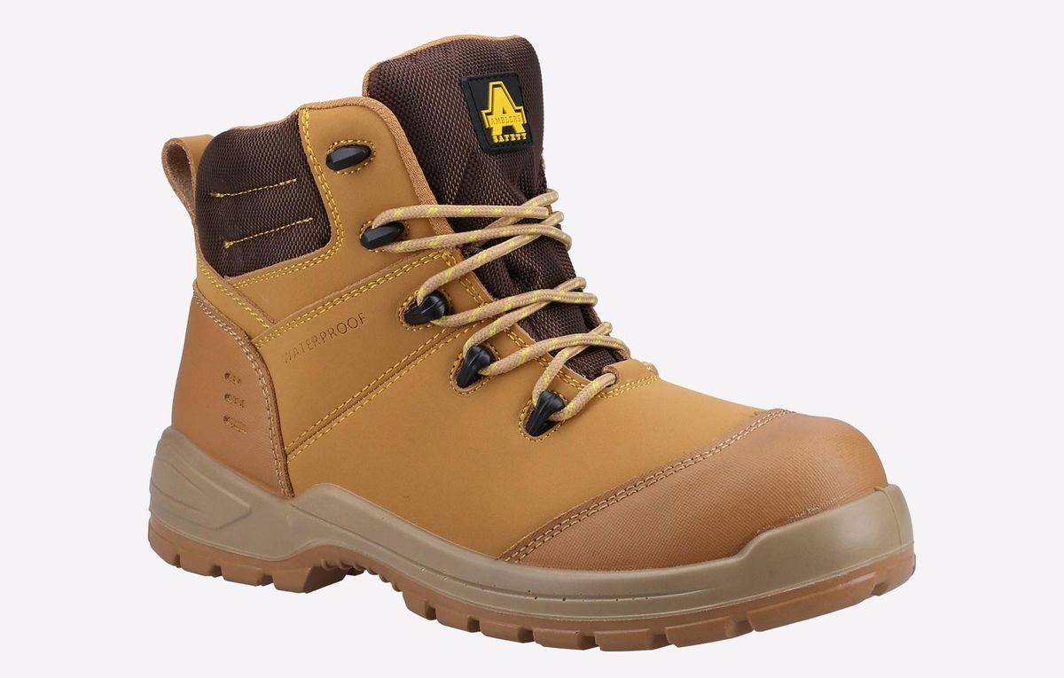 Wasserdichte Leder-Arbeitsstiefel