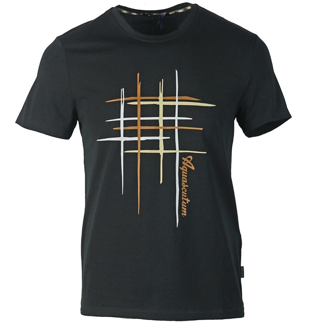 Baumwoll-T-Shirt mit Grafikprint und Rundhalsausschnitt