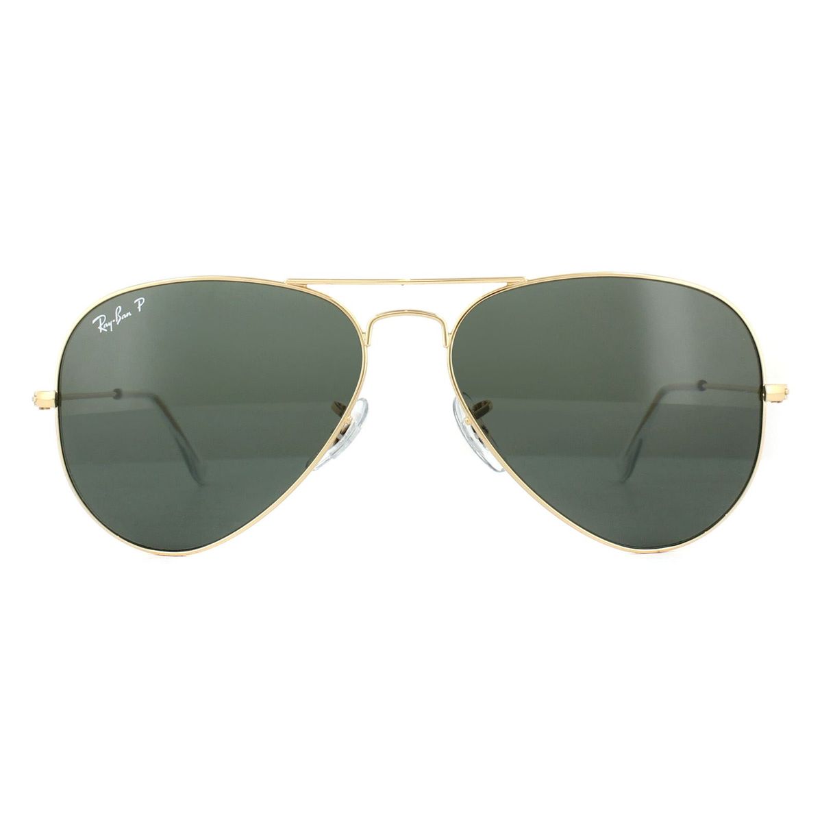 Klassische Aviator Sonnenbrille Polarisiert Gold