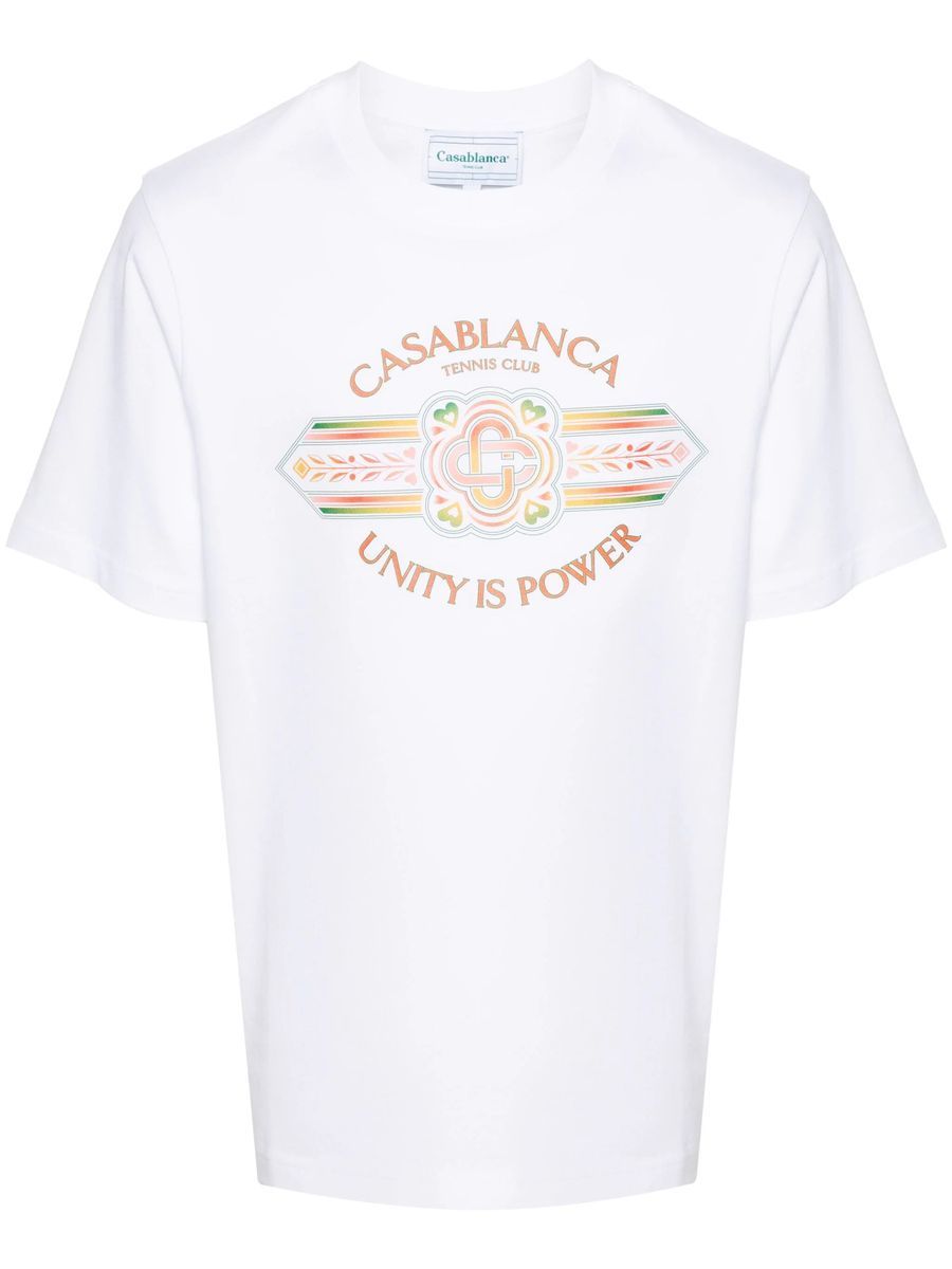 T-Shirt aus Bio-Baumwolle mit Grafikprint