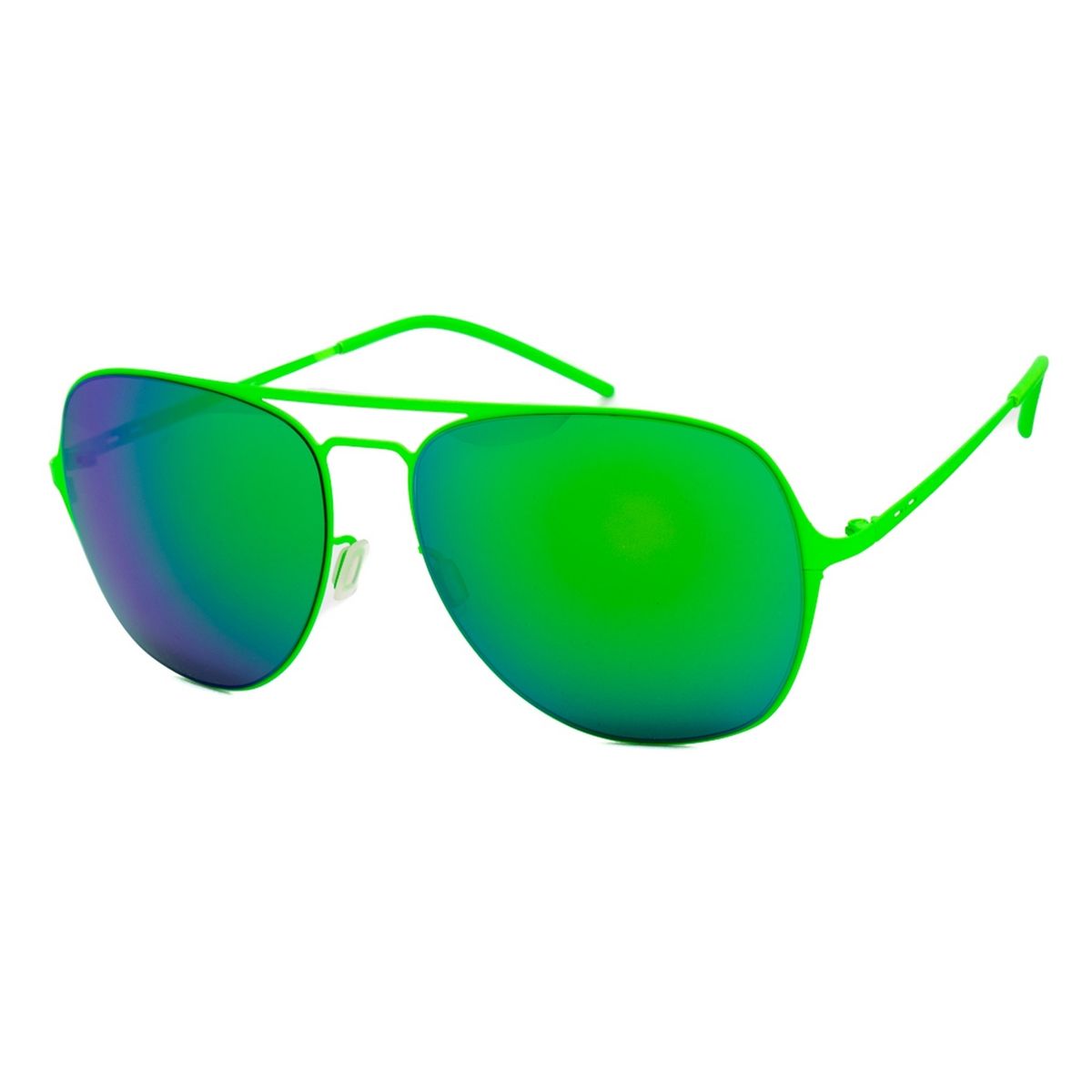 Herren-Pilotenbrille mit grünem Rahmen