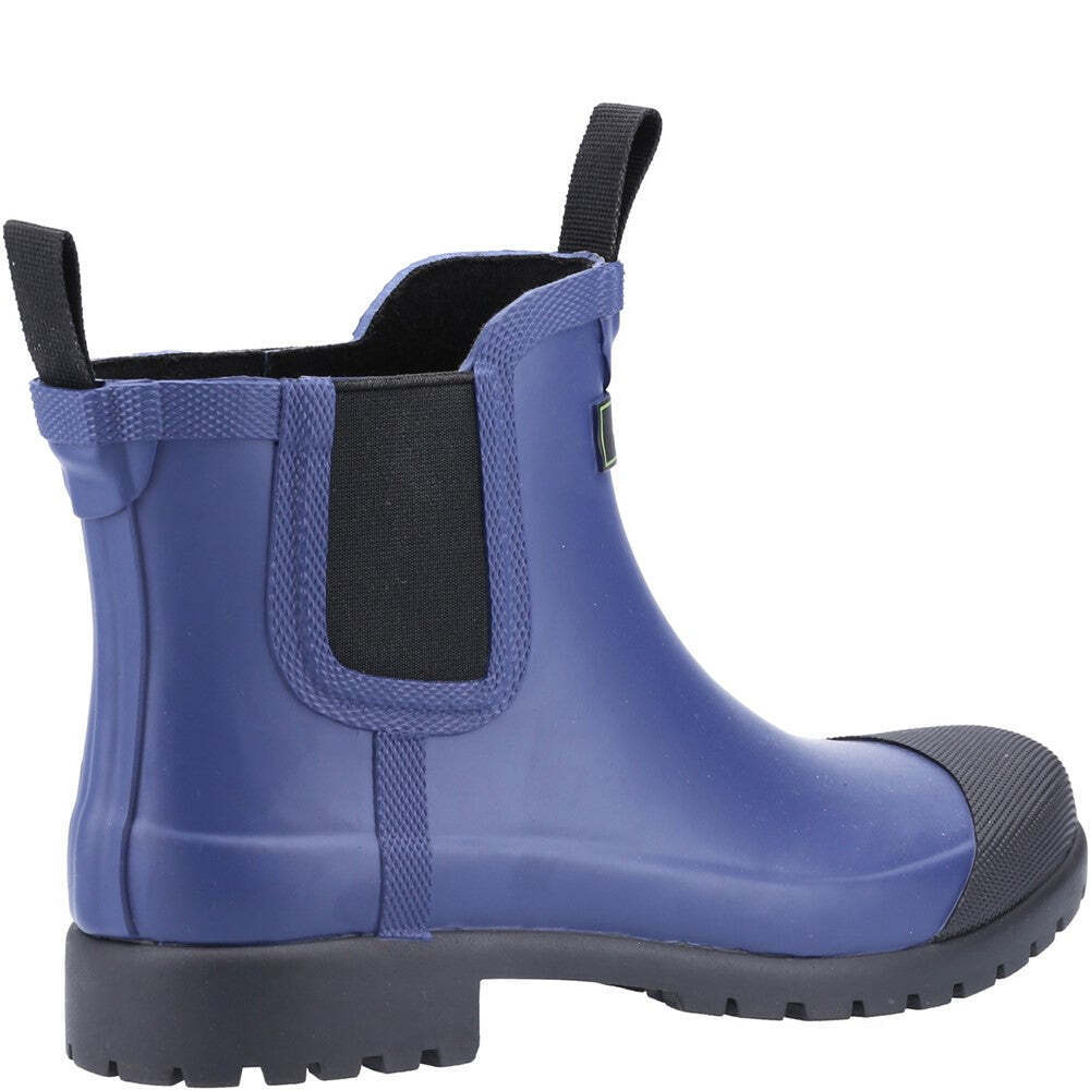Kurze Gummistiefel im Chelsea-Look