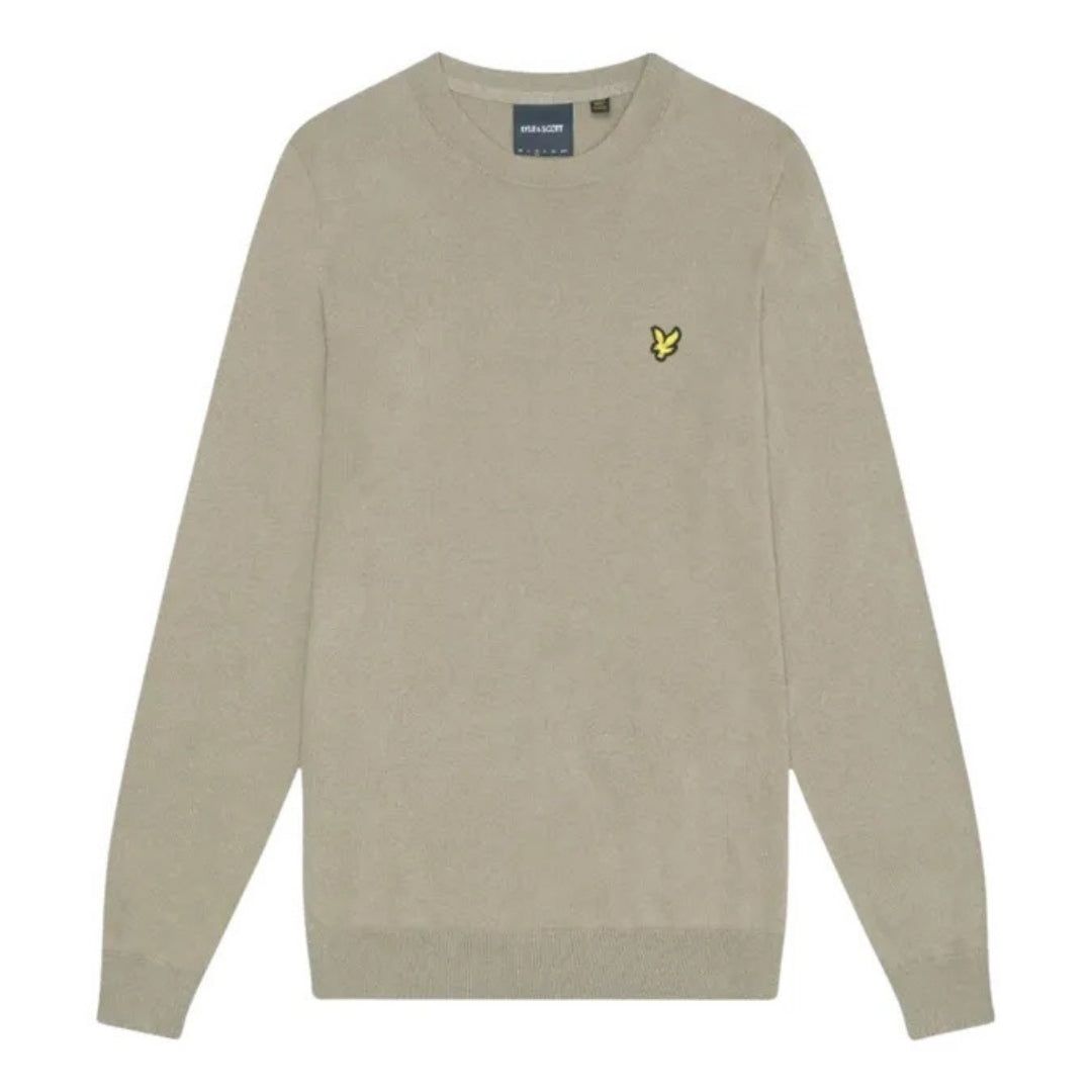 Klassischer Herrenpullover mit Rundhalsausschnitt